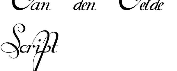 Van den Velde Script