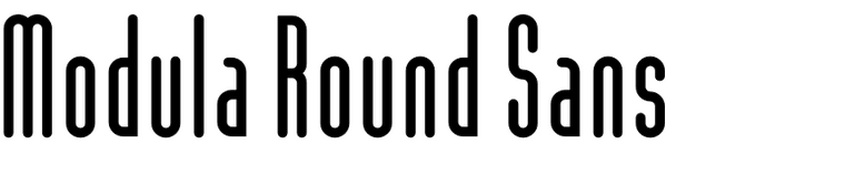 Modula Round Sans