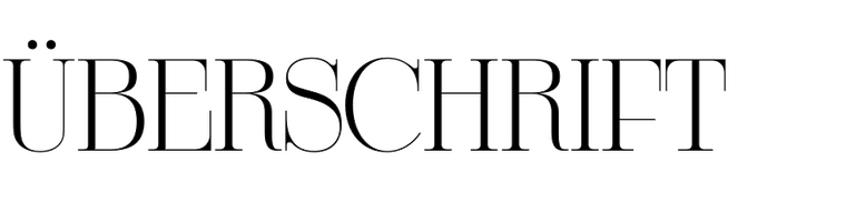 Überschrift