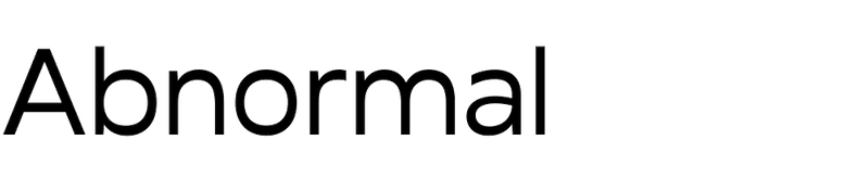 Abnormal in use - Fonts In Use