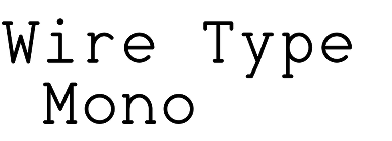 Wire Type Mono