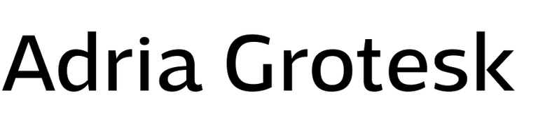 Adria Grotesk