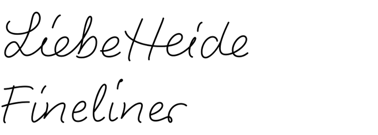 LiebeHeide Fineliner