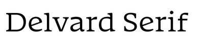 Delvard Serif