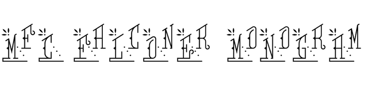 MFC Falconer Monogram