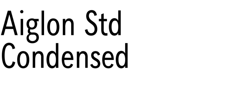 Aiglon Std Condensed Aiglon Std Condensed