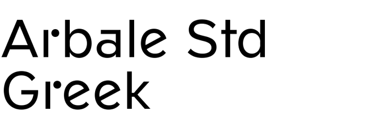 Arbale Std Greek Arbale Std Greek