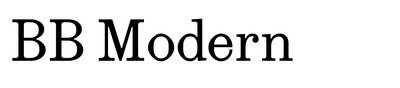 BB Modern