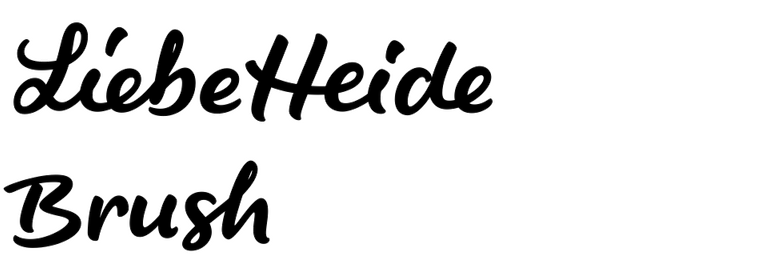 LiebeHeide Brush