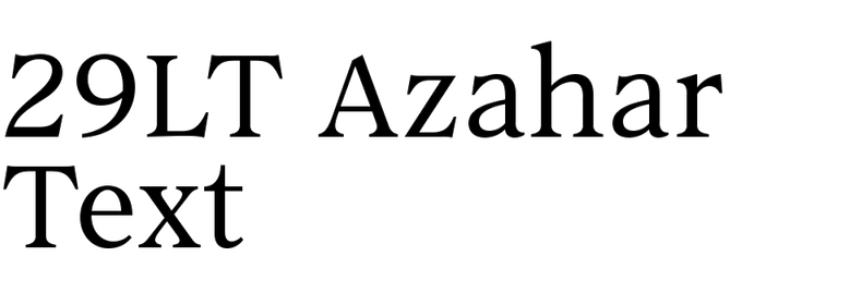29LT Azahar Text