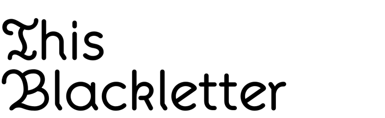 This Blackletter