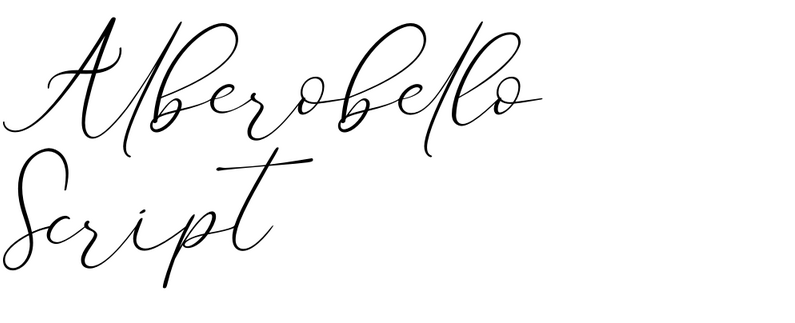 Alberobello Script