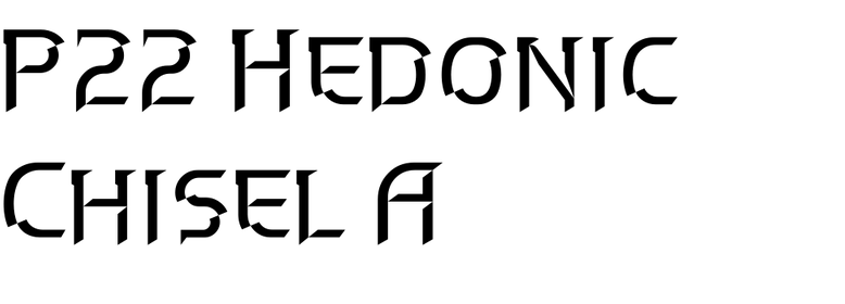 P22 Hedonic Chisel A