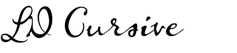 LD Cursive LD Cursive