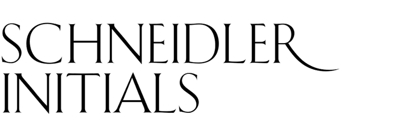 Schneidler Initials