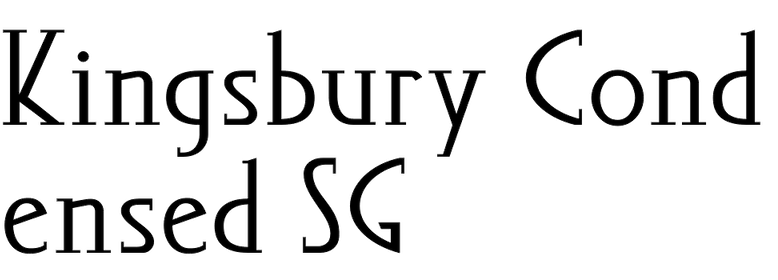 Kingsbury Condensed SG