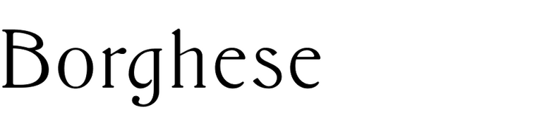 Borghese Borghese