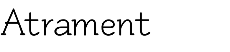 Atrament (profonts)