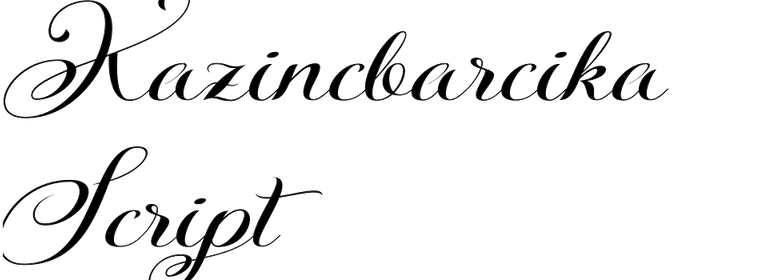 Kazincbarcika Script