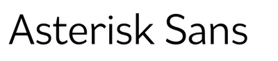 Asterisk Sans