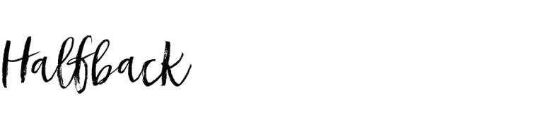 Halfback in use - Fonts In Use