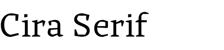 Cira Serif