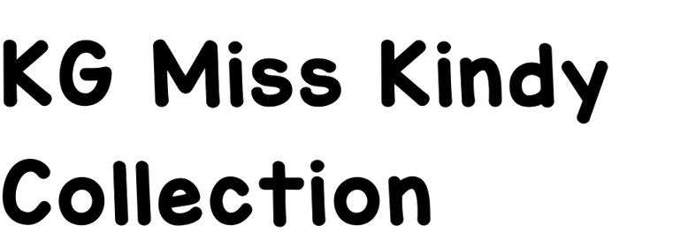 KG Miss Kindy Collection