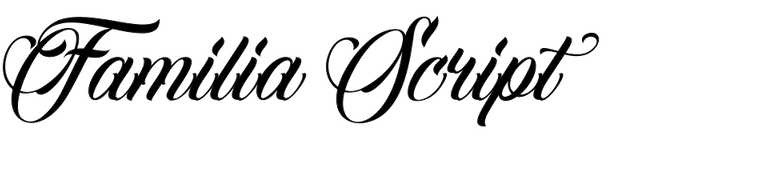 Familia Script in use - Fonts In Use
