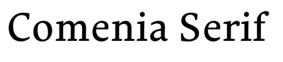 Comenia Serif