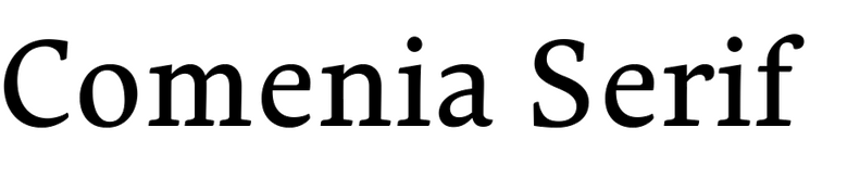 Comenia Serif