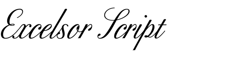 Excelsor Script