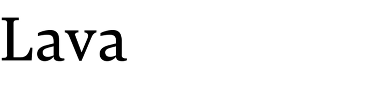 Lava