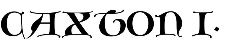 Caxton Initials