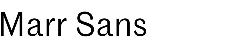 Marr Sans