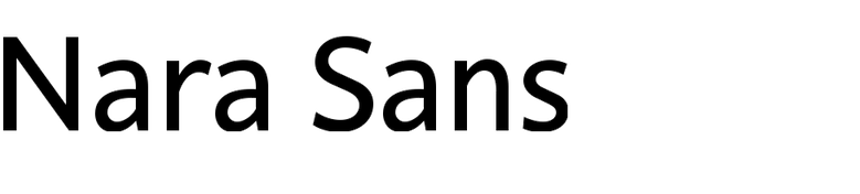 Nara Sans