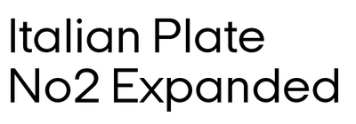 Italian Plate No2 Expanded