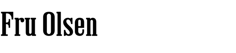 Fru Olsen