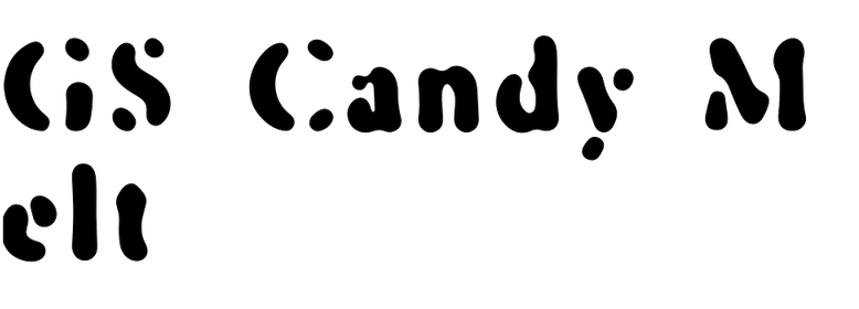 GS Candy Melt in use - Fonts In Use