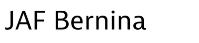 JAF Bernina Sans