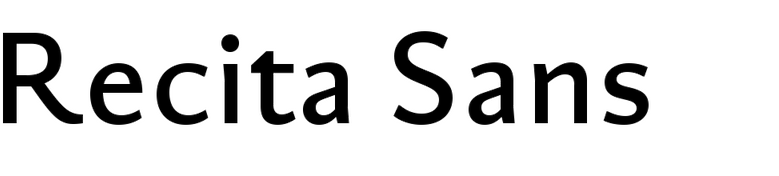 Recita Sans