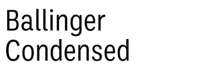 Ballinger Condensed