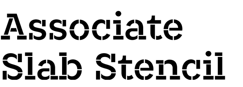 Associate Slab Stencil