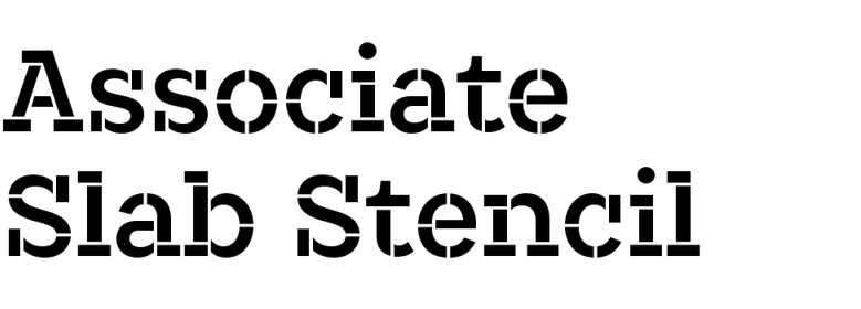 Associate Slab Stencil