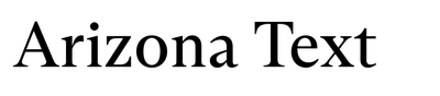 ABC Arizona Text