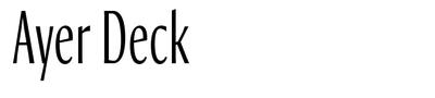 Ayer Deck