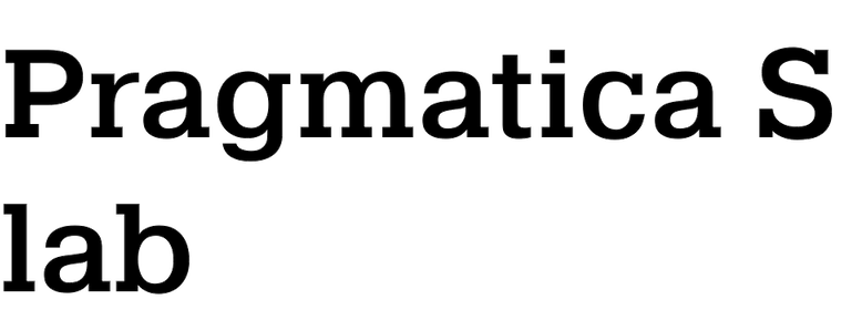 Pragmatica Slab