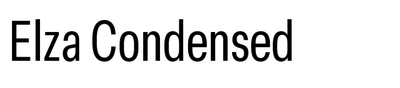 Elza Condensed