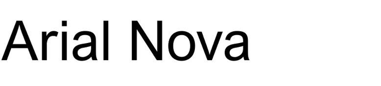 Arial Nova