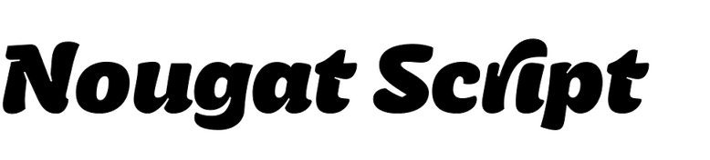Nougat Script