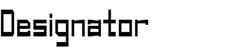 Designator in use - Fonts In Use